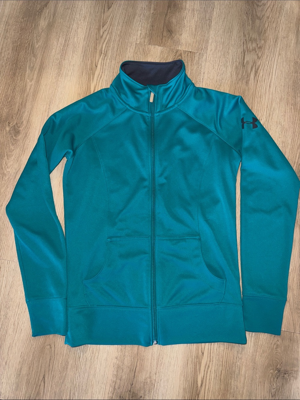 Under Armour Women's Teal Full-Zip Jacket